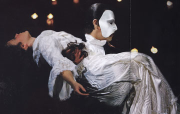 Phantom carrying Christine