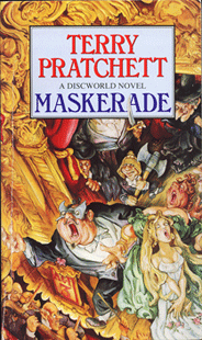 Cover of the *Maskerade* by Terry Pratchett