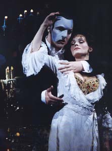 MOTN. John Owen-Jones as Phantom & Deborah Dutcher as Christine