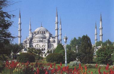 Mosque of Suleiman. Stambul. Modern photo.